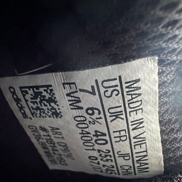 Adidas Originals X PLR Running Jogging Run Shoes Men Size 7 ART CP9797 Black/Red - Picture 8 of 8